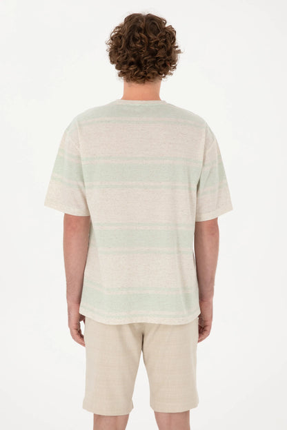 U.S. Polo Assn. Water Green Men Water Green T-Shirt SKU: G081SZ0110 2104020_VR048 Image 05