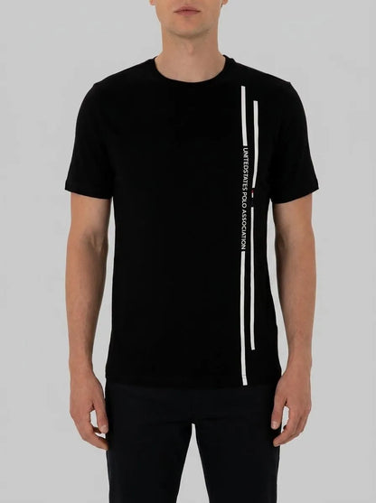 U.S. Polo Assn. Black Men Black T-Shirt SKU: G081SZ0110 2104061_VR046 Image 00
