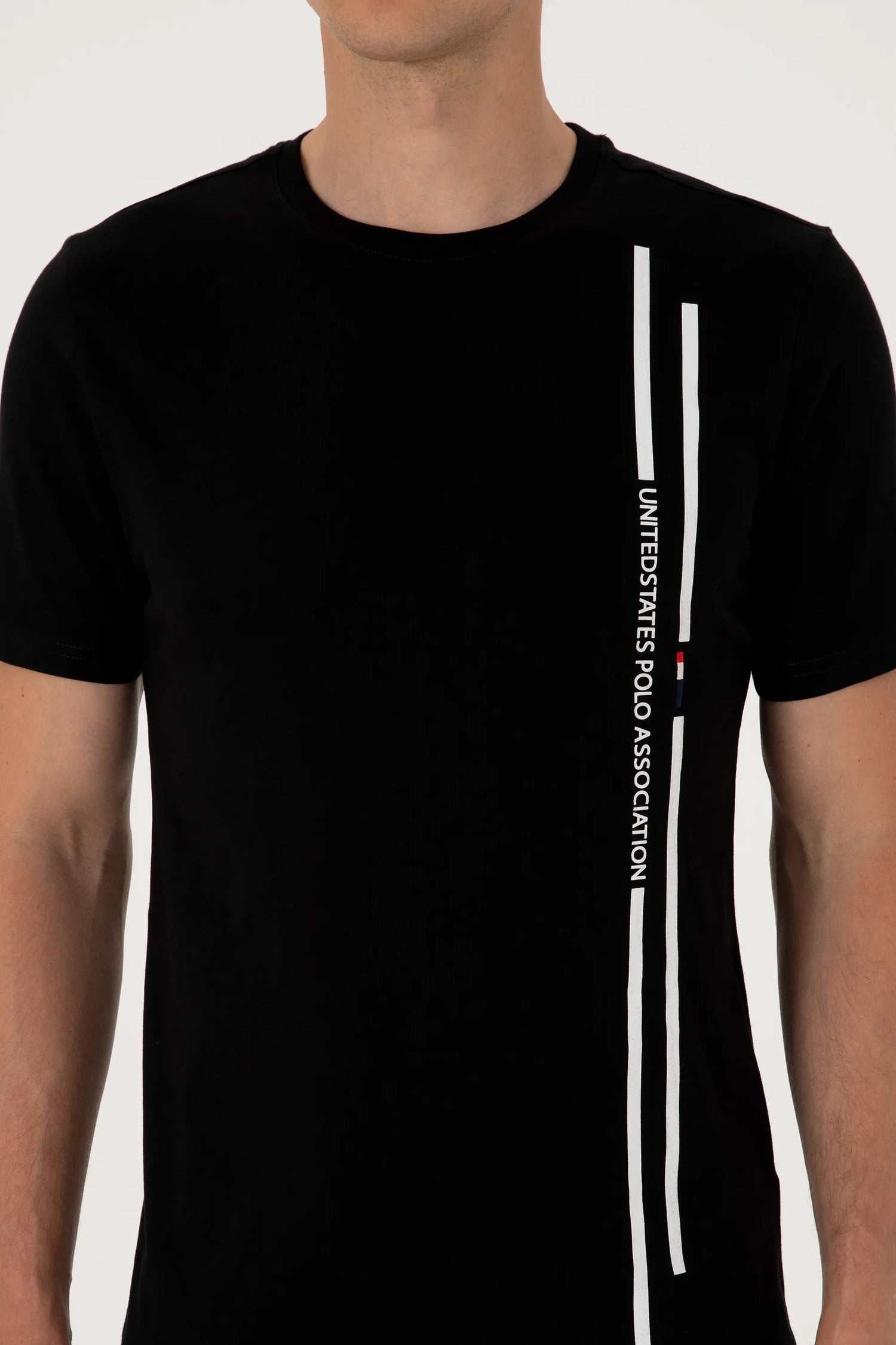 U.S. Polo Assn. Black Men Black T-Shirt SKU: G081SZ0110 2104061_VR046 Image 06