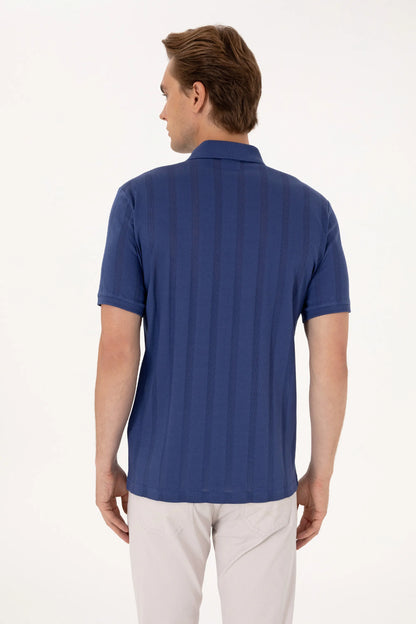 U.S. Polo Assn. Outdoor Navy Men Outdoor Navy Polo Shirt SKU: G081SZ0110 2105068_VR059 Image 05