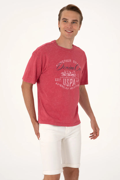 U.S. Polo Assn. Cherry Men Cherry T-Shirt SKU: G081SZ0110 2106879_VR223 Image 03
