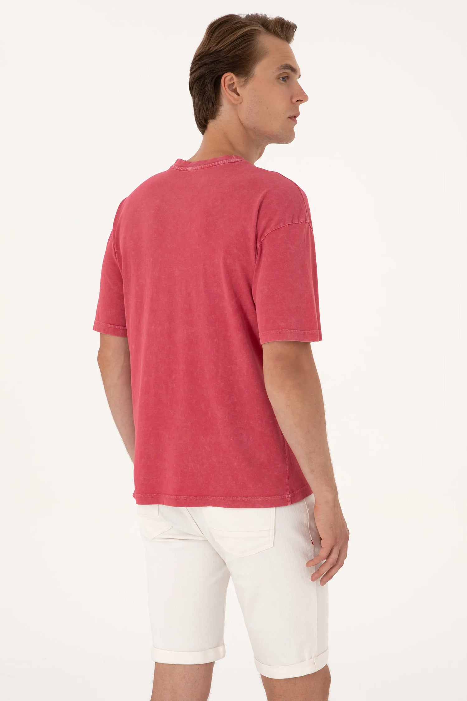 U.S. Polo Assn. Cherry Men Cherry T-Shirt SKU: G081SZ0110 2106879_VR223 Image 05