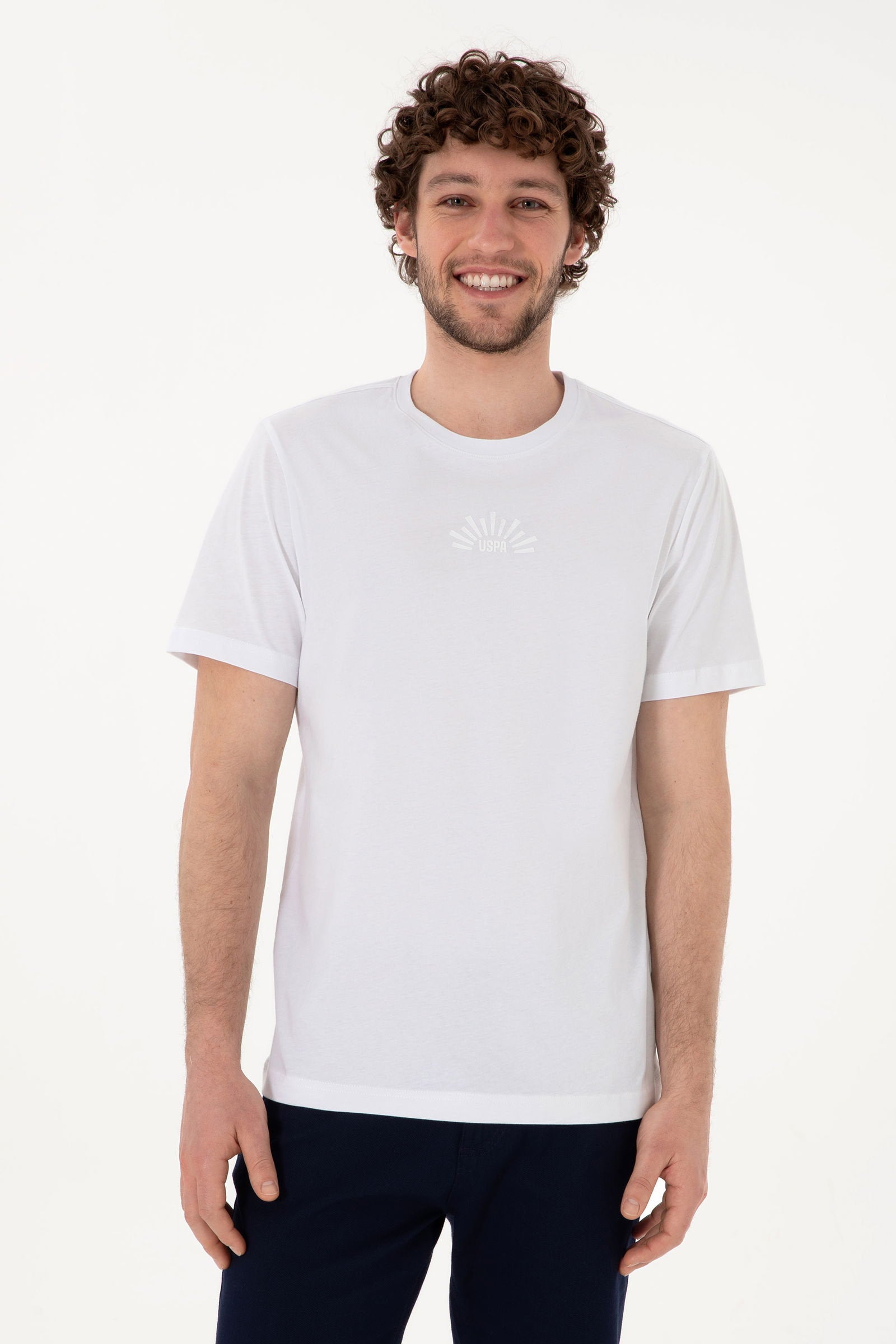 U.S. Polo Assn._White T-Shirt_G081SZ0110 2107313_VR013_01