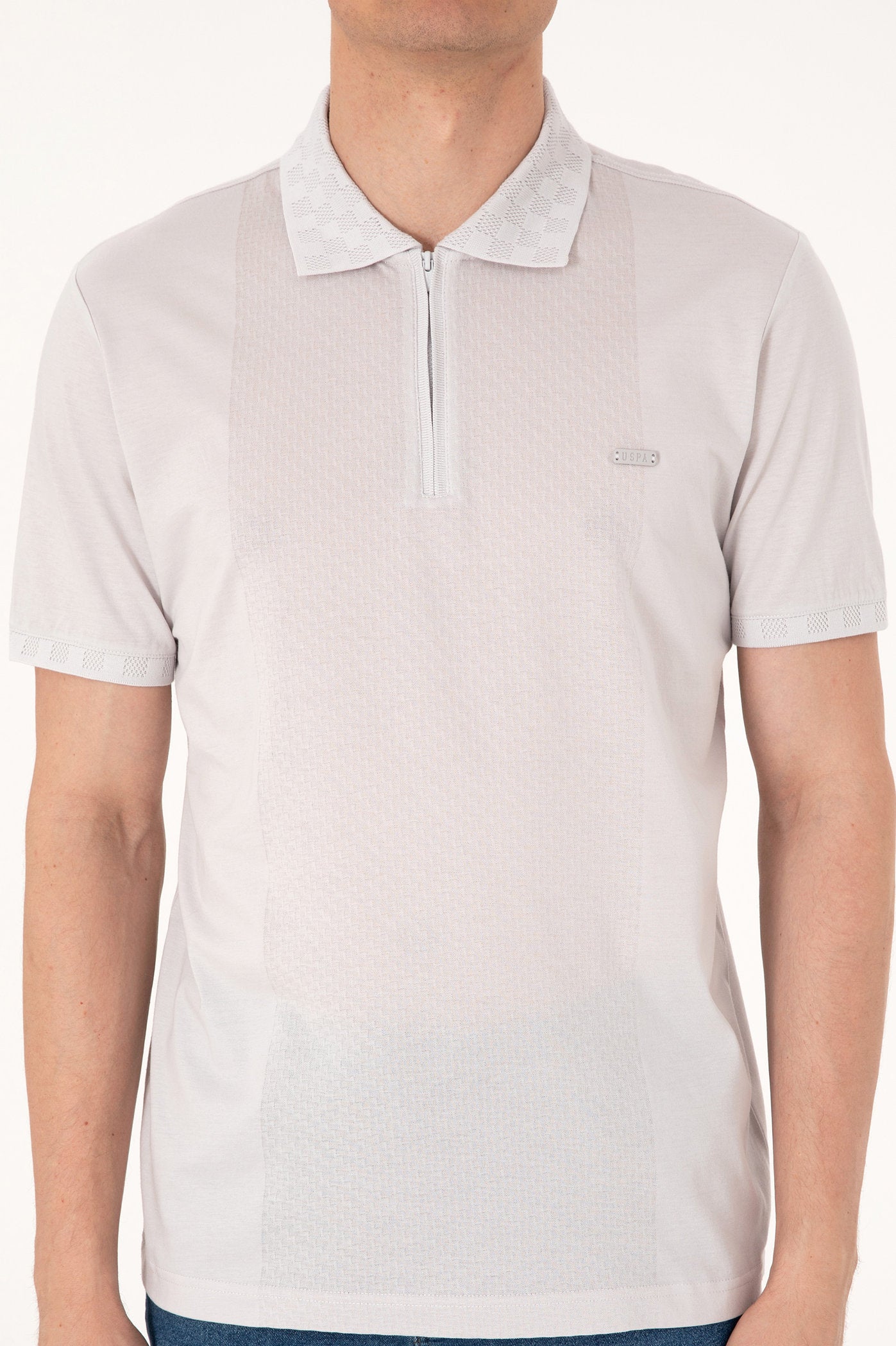 U.S. Polo Assn._Light Grey Polo Shirt_G081SZ0110 2107318_VR001_06