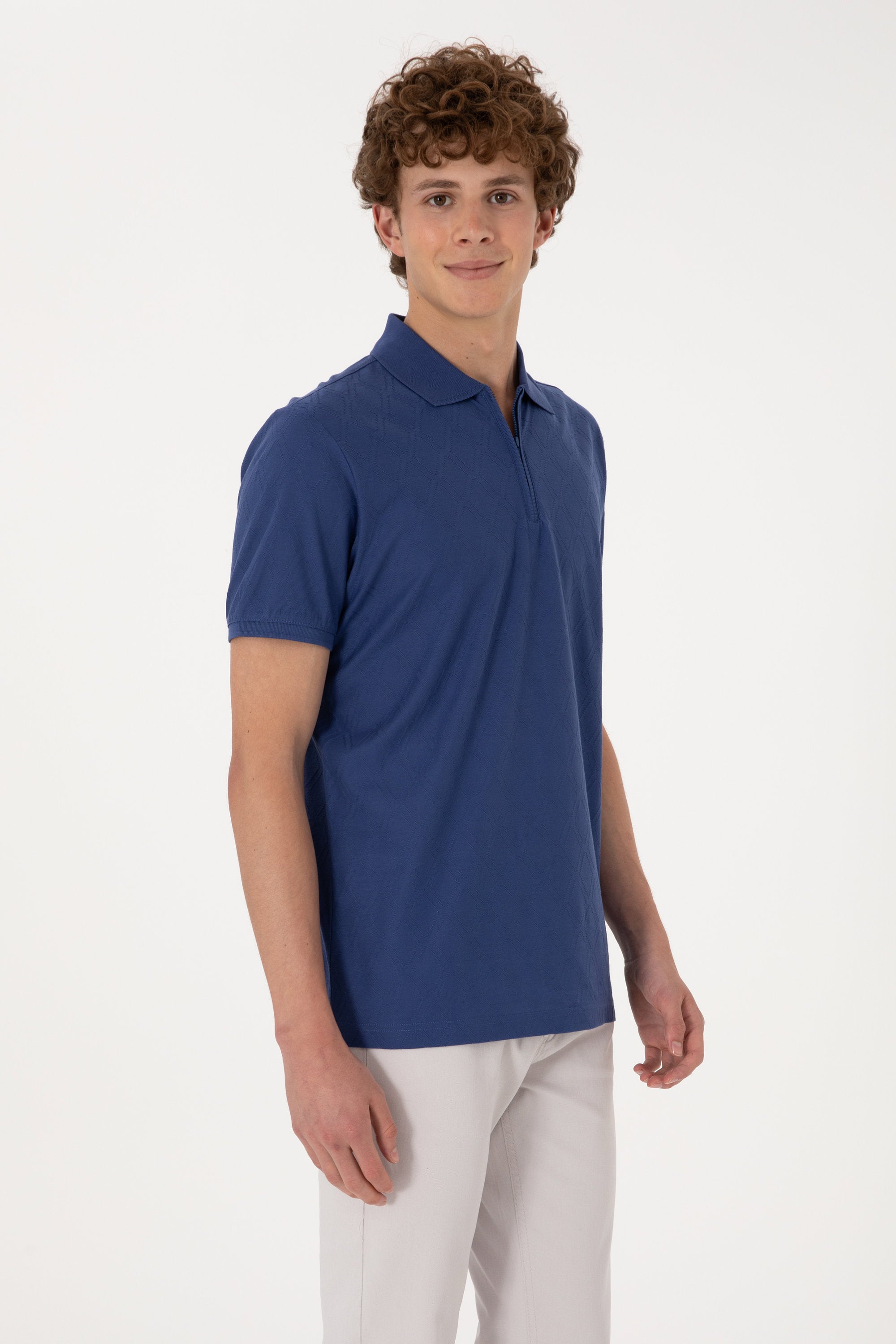 U.S. Polo Assn._Outdoor Navy Polo Shirt_G081SZ0110 2112388_VR059_03