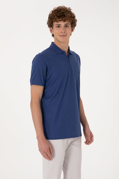 U.S. Polo Assn._Outdoor Navy Polo Shirt_G081SZ0110 2112388_VR059_03