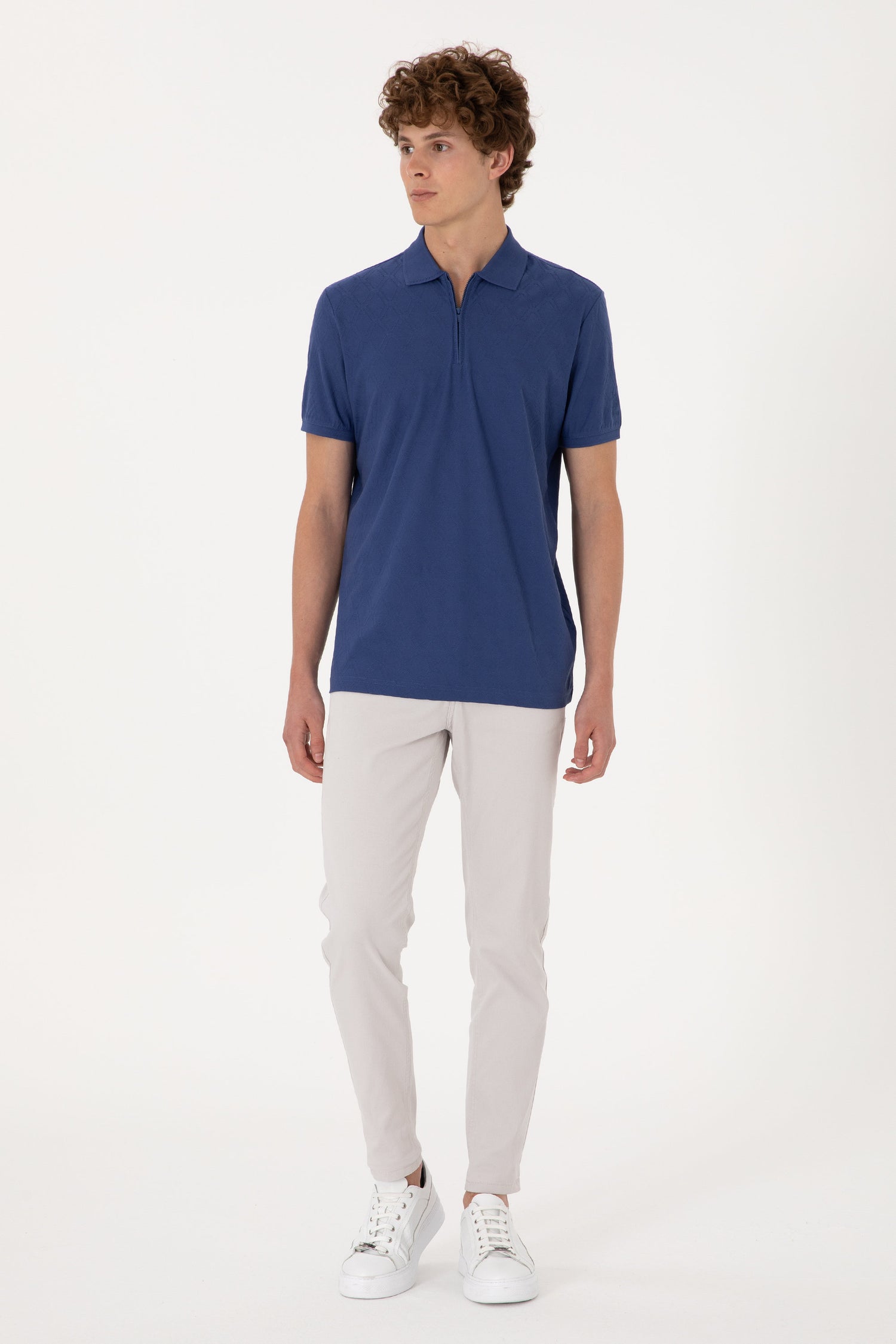 U.S. Polo Assn._Outdoor Navy Polo Shirt_G081SZ0110 2112388_VR059_04