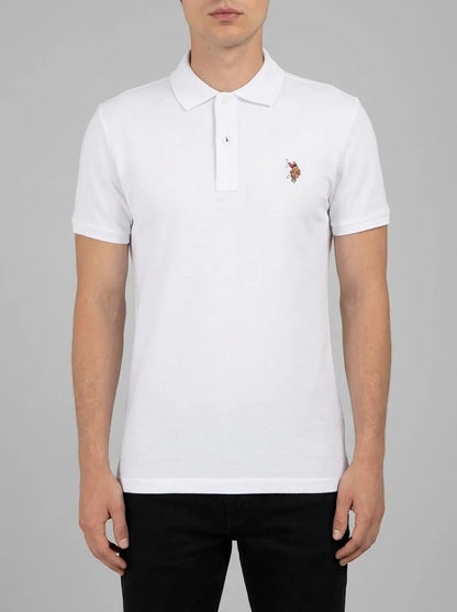 U.S. Polo Assn. White Men White Polo Shirt SKU: G081SZ0110 2252503_VR013 Image 00