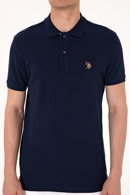 U.S. Polo Assn. Navy Men Navy Polo Shirt SKU: G081SZ0110 2252503_VR033 Image 06