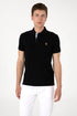 U.S. Polo Assn. Black Men Black Polo Shirt SKU: G081SZ0110 2252503_VR046 Image 01