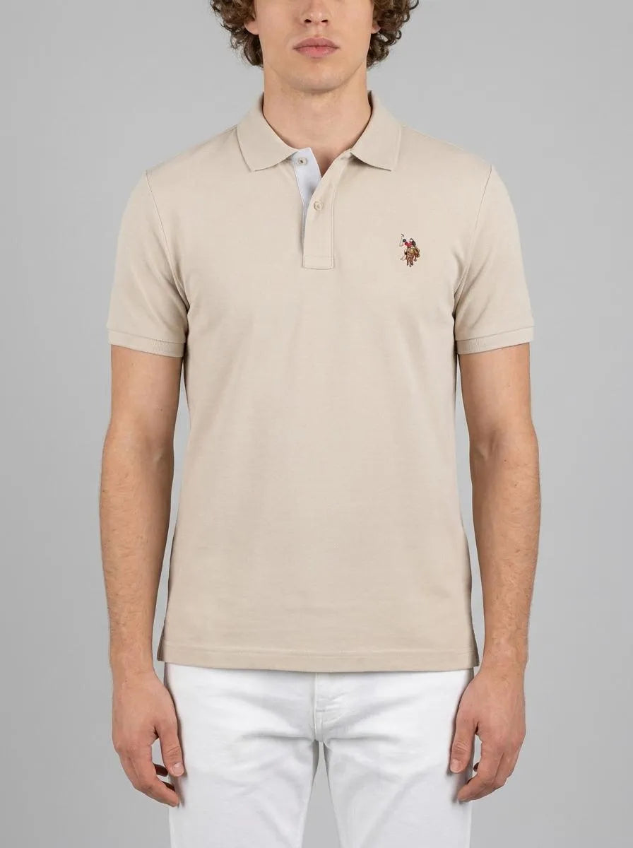 U.S. Polo Assn. Stone Men Stone Polo Shirt SKU: G081SZ0110 2252503_VR049 Image 00