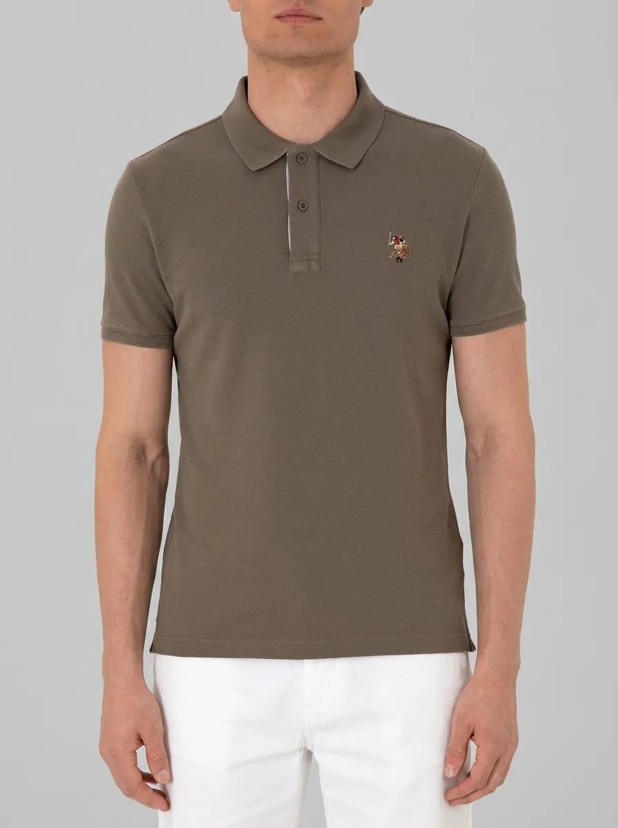 U.S. Polo Assn. Mink Men Mink Polo Shirt SKU: G081SZ0110 2252503_VR052 Image 00
