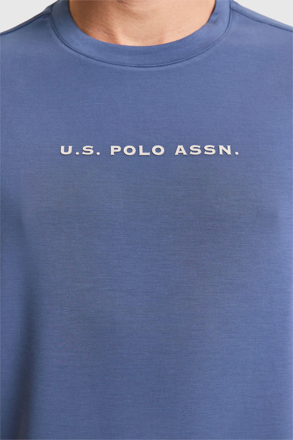 U.S. Polo Assn. Indigo Men Indigo Oversized Short Sleeve Printed T-Shirt SKU: G081SZ0110 PU-11944_VR028 Image 06