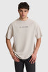 U.S. Polo Assn. Stone Men Stone Oversized Short Sleeve Printed T-Shirt SKU: G081SZ0110 PU-11944_VR049 Image 01