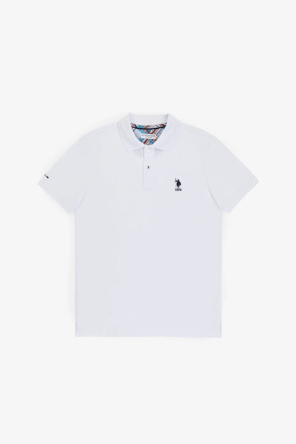 U.S. Polo Assn. White Men White Polo Shirt SKU: G081SZ0110 PU-8779_VR013 Image 06