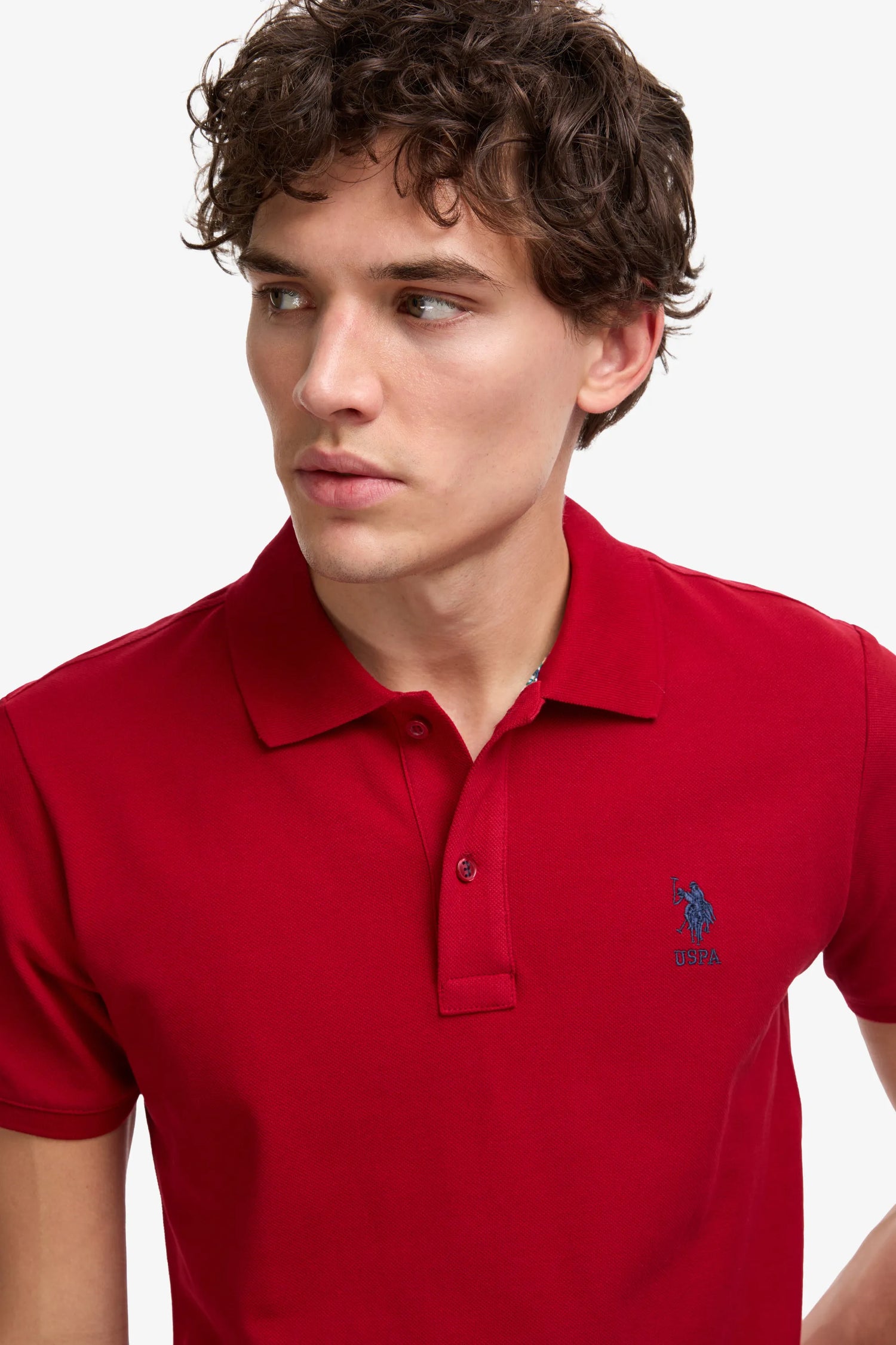U.S. Polo Assn. Bordeux Men Bordeux Polo Shirt SKU: G081SZ0110 PU-8779_VR014 Image 02