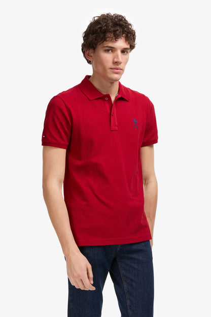U.S. Polo Assn. Bordeux Men Bordeux Polo Shirt SKU: G081SZ0110 PU-8779_VR014 Image 03