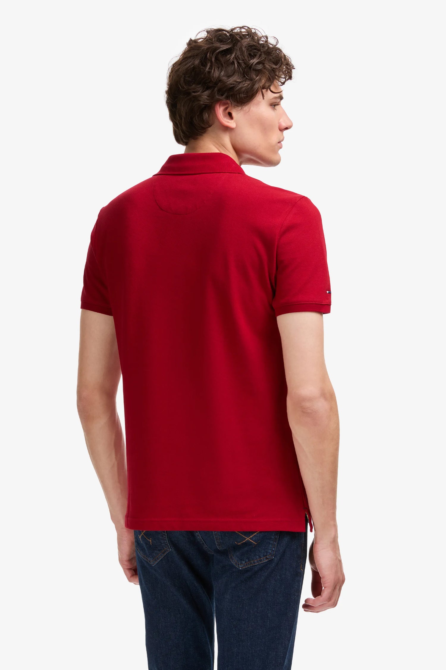 U.S. Polo Assn. Bordeux Men Bordeux Polo Shirt SKU: G081SZ0110 PU-8779_VR014 Image 05
