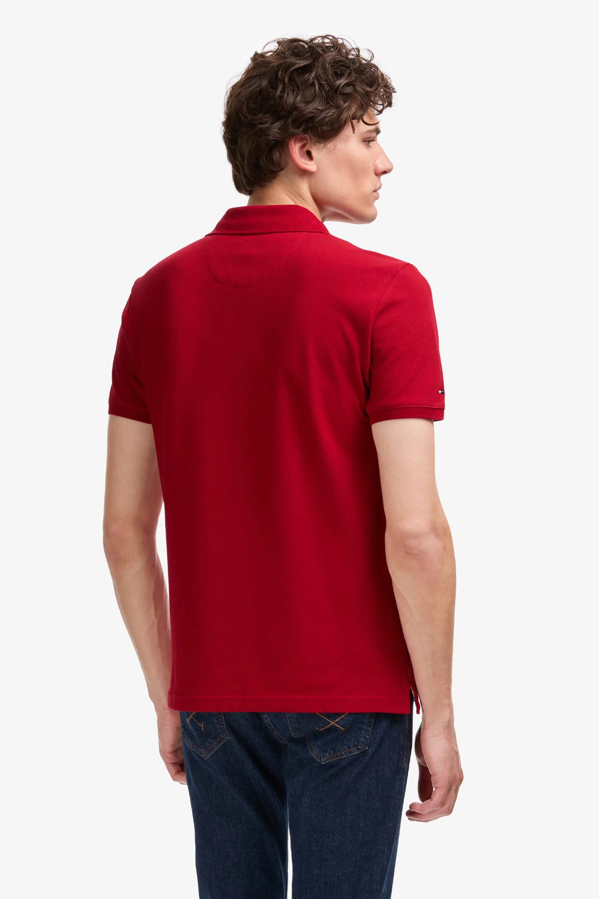 U.S. Polo Assn. Bordeux Men Bordeux Polo Shirt SKU: G081SZ0110 PU-8779_VR014 Image 05