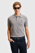 U.S. Polo Assn. Grey Men Grey Short Sleeve PiquŽ Polo Shirt SKU: G081SZ0110 PU-8779_VR024 Image 01