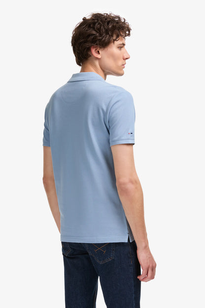 U.S. Polo Assn. Blue Men Blue Short Sleeve PiquŽ Polo Shirt SKU: G081SZ0110 PU-8779_VR036 Image 05