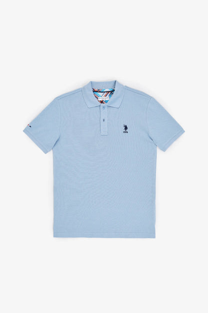 U.S. Polo Assn. Blue Men Blue Short Sleeve PiquŽ Polo Shirt SKU: G081SZ0110 PU-8779_VR036 Image 06