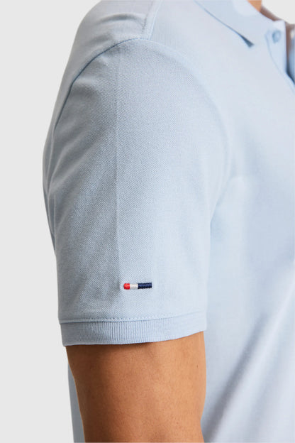 U.S. Polo Assn. Light Blue Men Light Blue Short Sleeve PiquŽ Polo Shirt SKU: G081SZ0110 PU-8895_VR003 Image 06