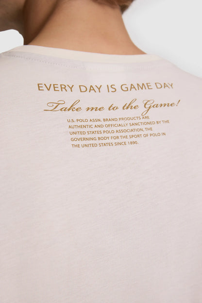 U.S. Polo Assn. Cream Men Cream Short Sleeve Printed T-Shirt SKU: G081SZ0110 PU-9682_VR071 Image 06