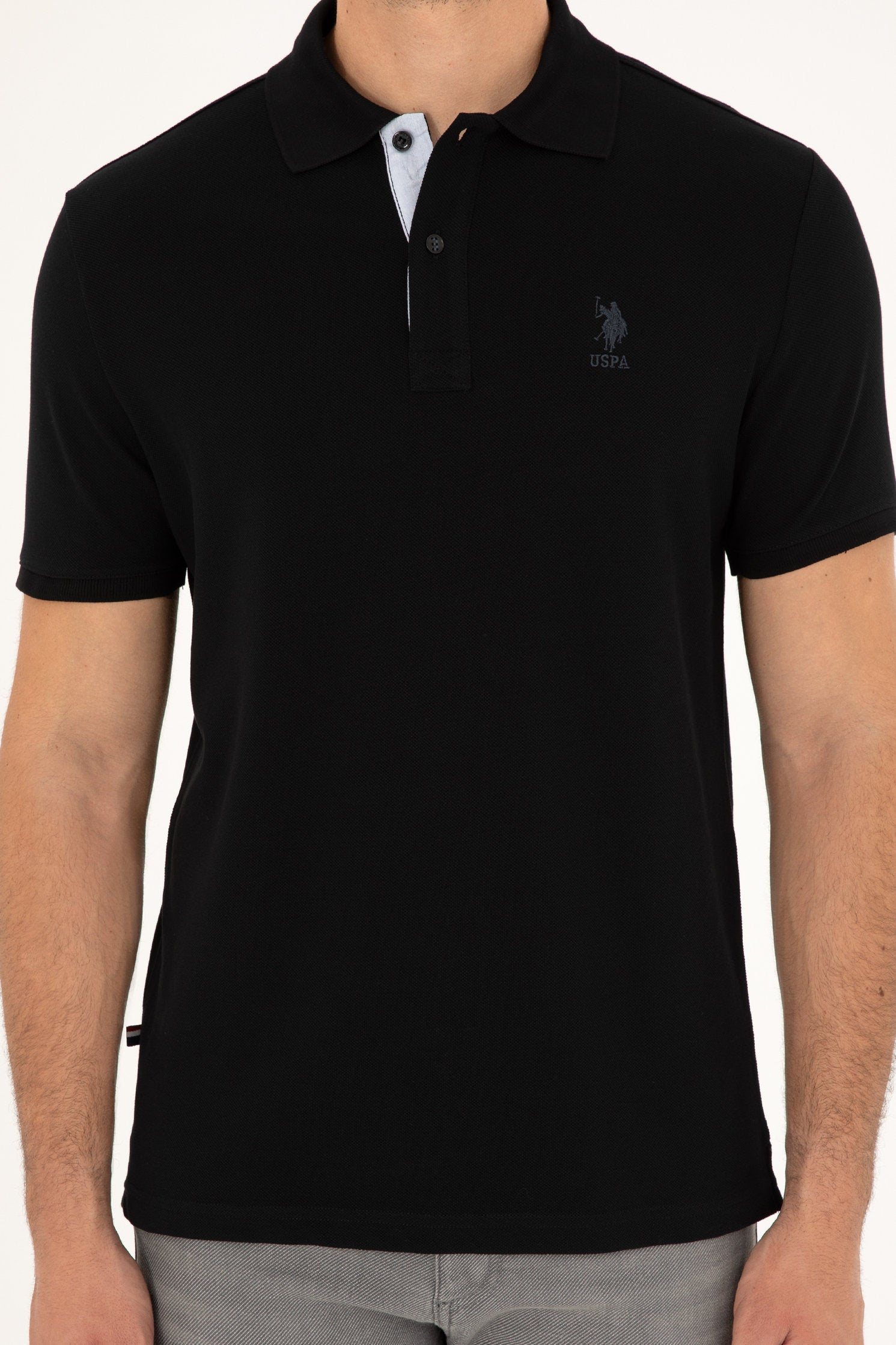 Black Polo Shirt_G081SZ0110 1794832_VR046_06