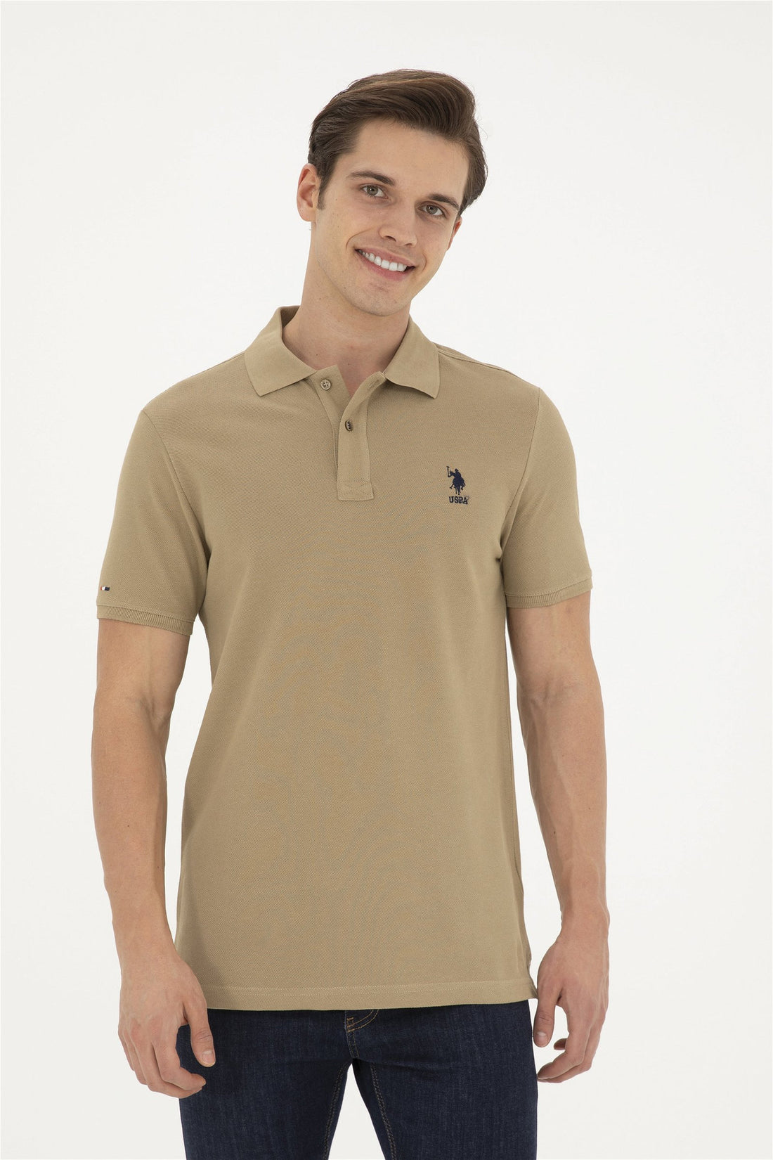 Polo Shirt With Chest Logo_G081SZ0110 1794860_VR027_01