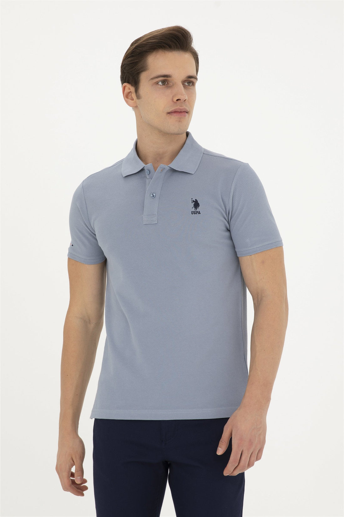 Polo Shirt With Chest Logo_G081SZ0110 1794860_VR028_01