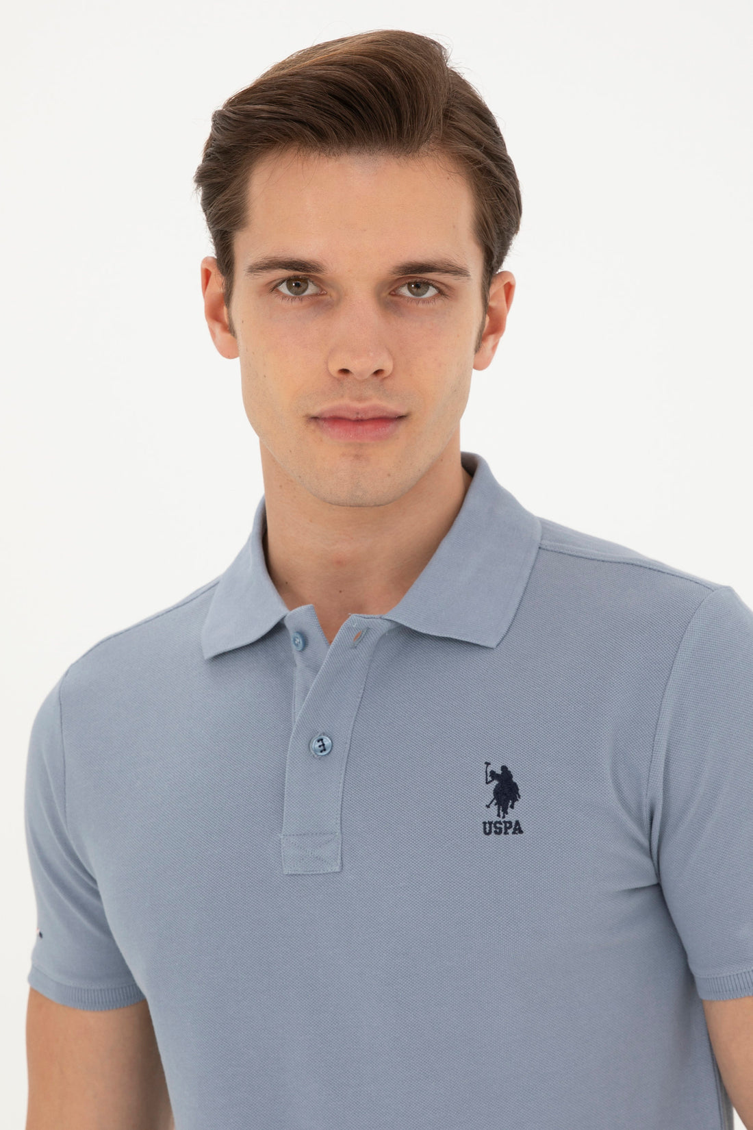 Polo Shirt With Chest Logo_G081SZ0110 1794860_VR028_02