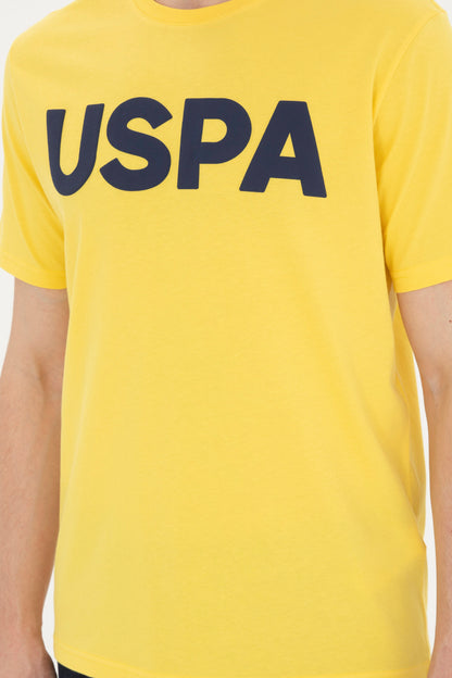 Round Neck T-Shirt With Uspa Logo_G081SZ0110 1795459_VR044_06