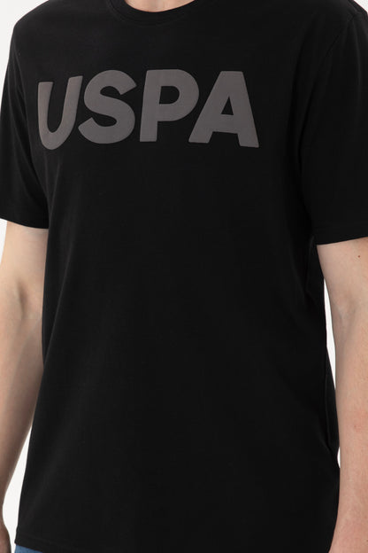 Round Neck T-Shirt With Uspa Logo_G081SZ0110 1795459_VR046_06