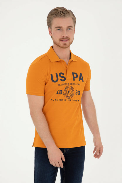 Orange Polo Shrt With Graphics_G081SZ0110 1825274_VR031_01