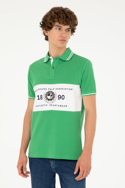 Green Polo Shirt With Design_G081SZ0110 1825446_VR054_03