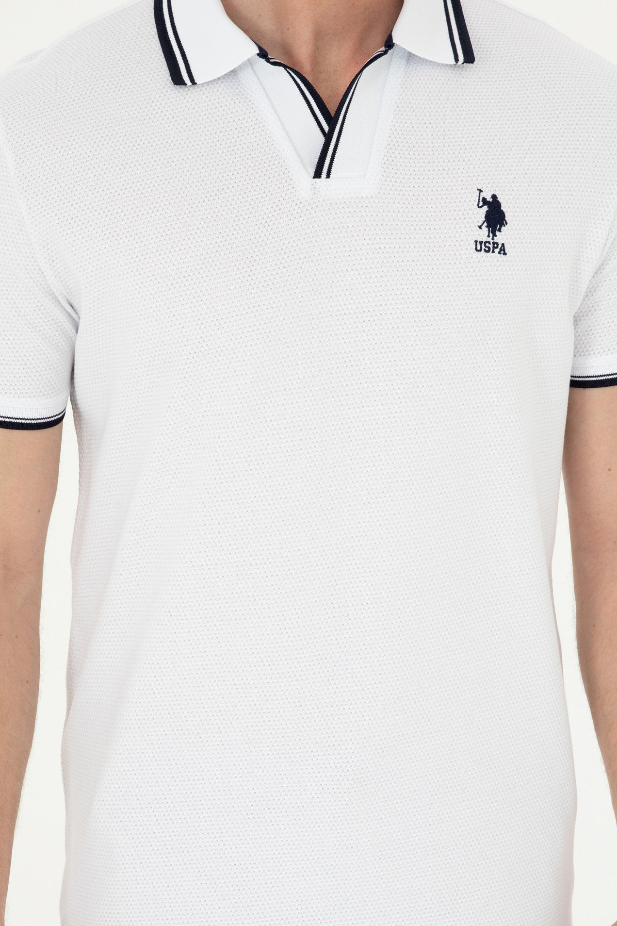 White Polo Shirt With Logo_G081SZ0110 1853701_VR013_06