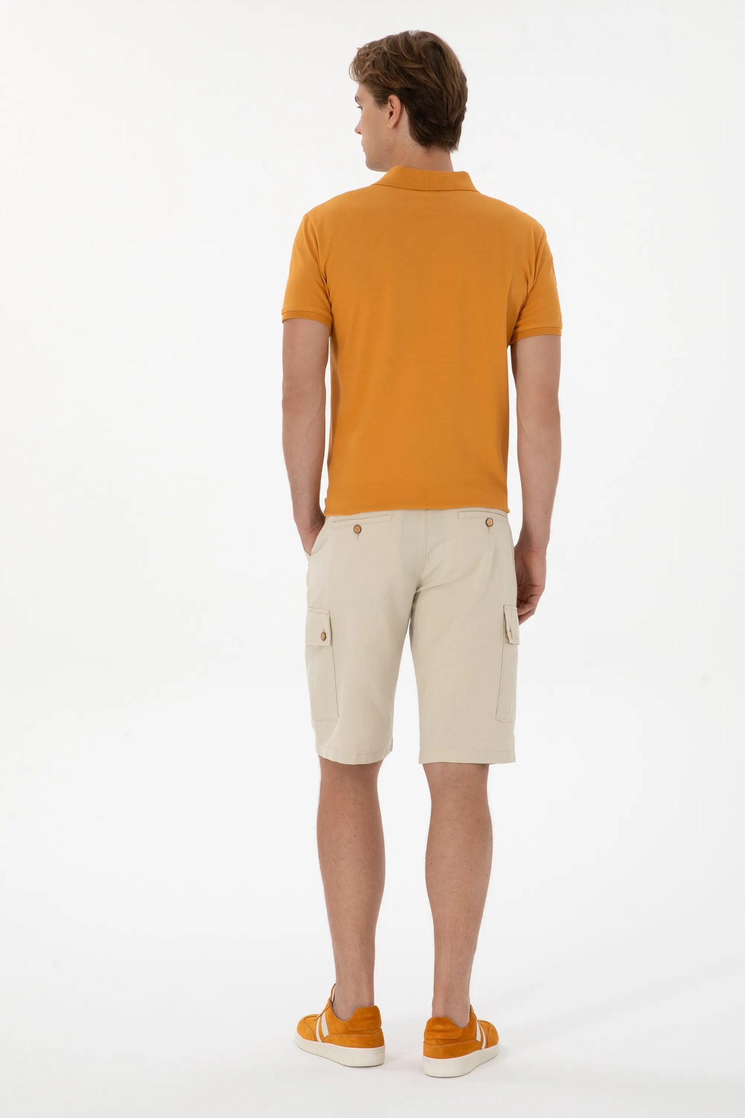 U.S. Polo Assn. Stone Men Stone Woven Bermuda Capri SKU: G081SZ0310 2120334_VR049 Image 04