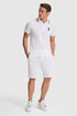 U.S. Polo Assn. White Men White Jersey Bermuda Shorts SKU: G081SZ0310 PU-8795_VR013 Image 01