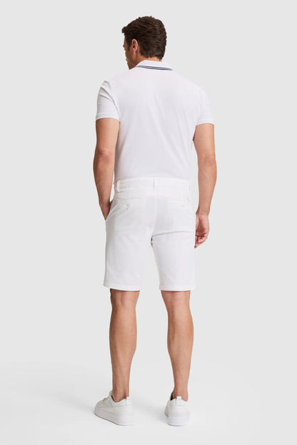 U.S. Polo Assn. White Men White Jersey Bermuda Shorts SKU: G081SZ0310 PU-8795_VR013 Image 05
