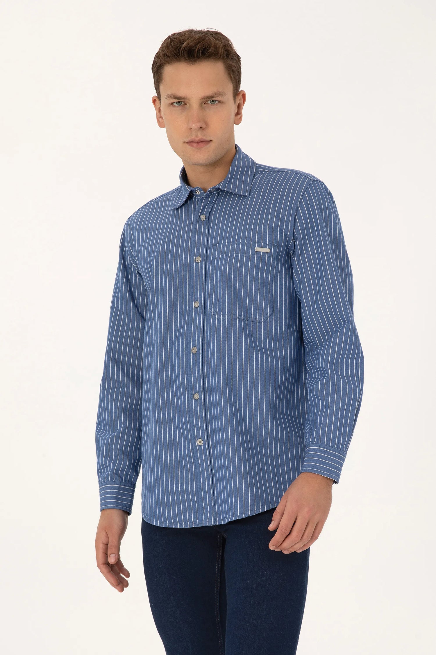 U.S. Polo Assn._Light Blue_Light Blue Button Down Shirt_G081SZ0770 2244969_DN0021_03