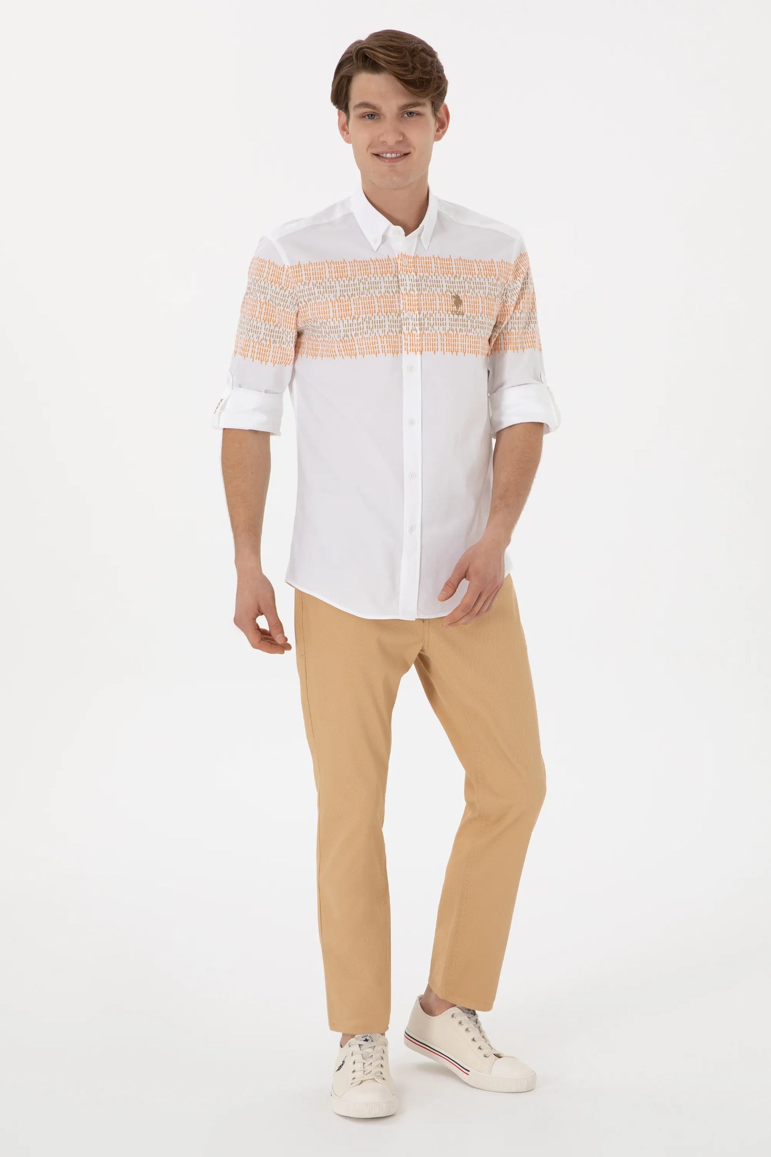 U.S. Polo Assn. Camel Men Camel Chinos SKU: G081SZ0780 2098513_VR015 Image 03