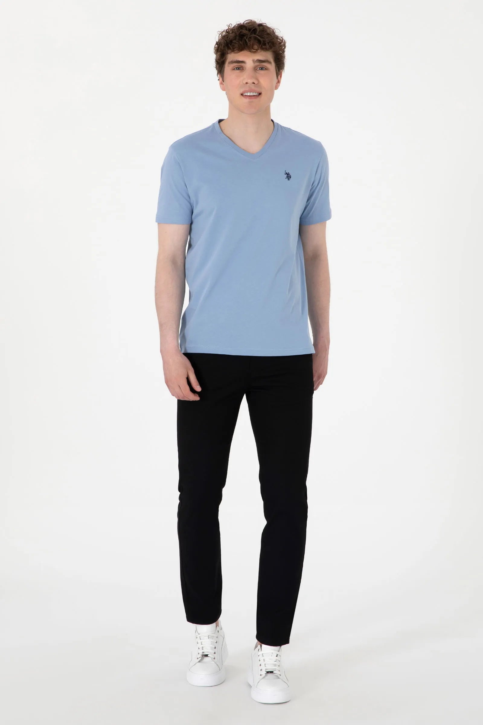 U.S. Polo Assn. Black Men Black Chinos SKU: G081SZ0780 2098518_VR046 Image 01