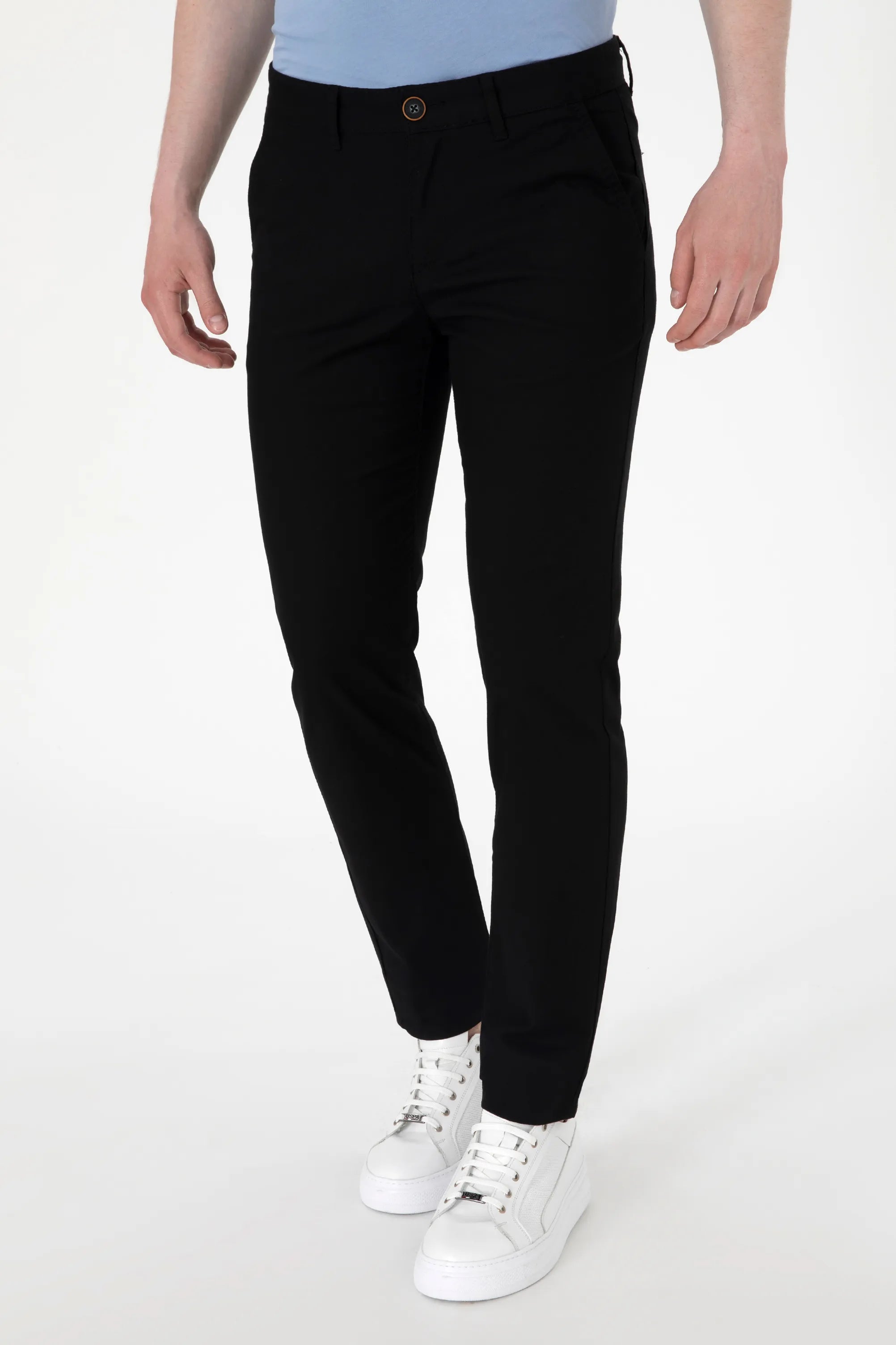 U.S. Polo Assn. Black Men Black Chinos SKU: G081SZ0780 2098518_VR046 Image 02