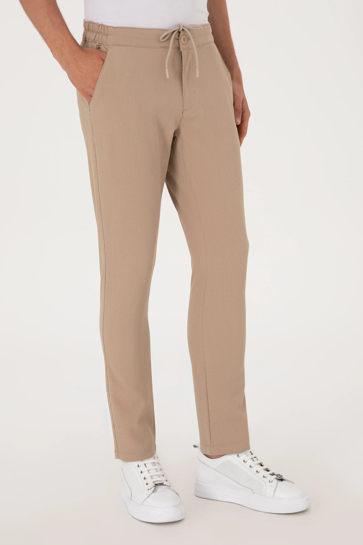 U.S. Polo Assn. Beige Men Beige Chinos SKU: G081SZ0780 2108119_VR011 Image 02