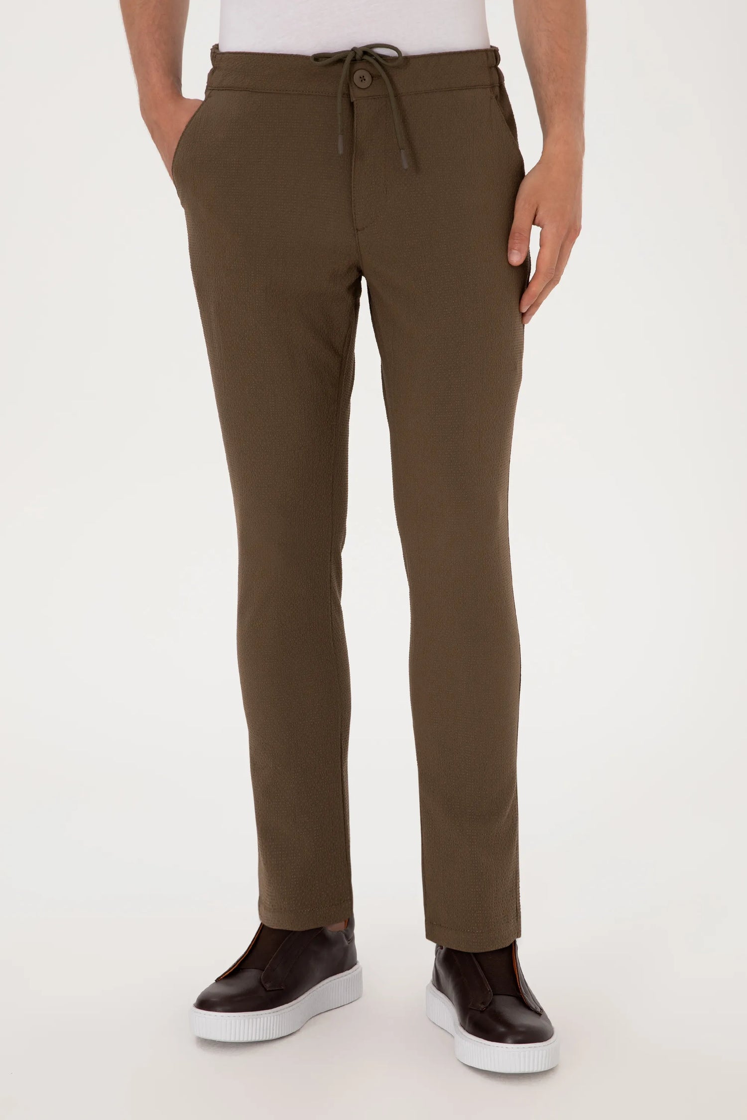 U.S. Polo Assn. Mink Men Mink Chinos SKU: G081SZ0780 2108119_VR052 Image 02