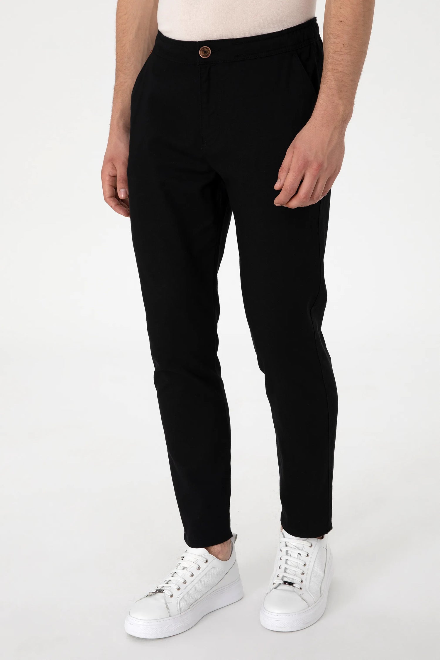 U.S. Polo Assn. Black Men Black Chinos SKU: G081SZ0780 2115343_VR046 Image 02