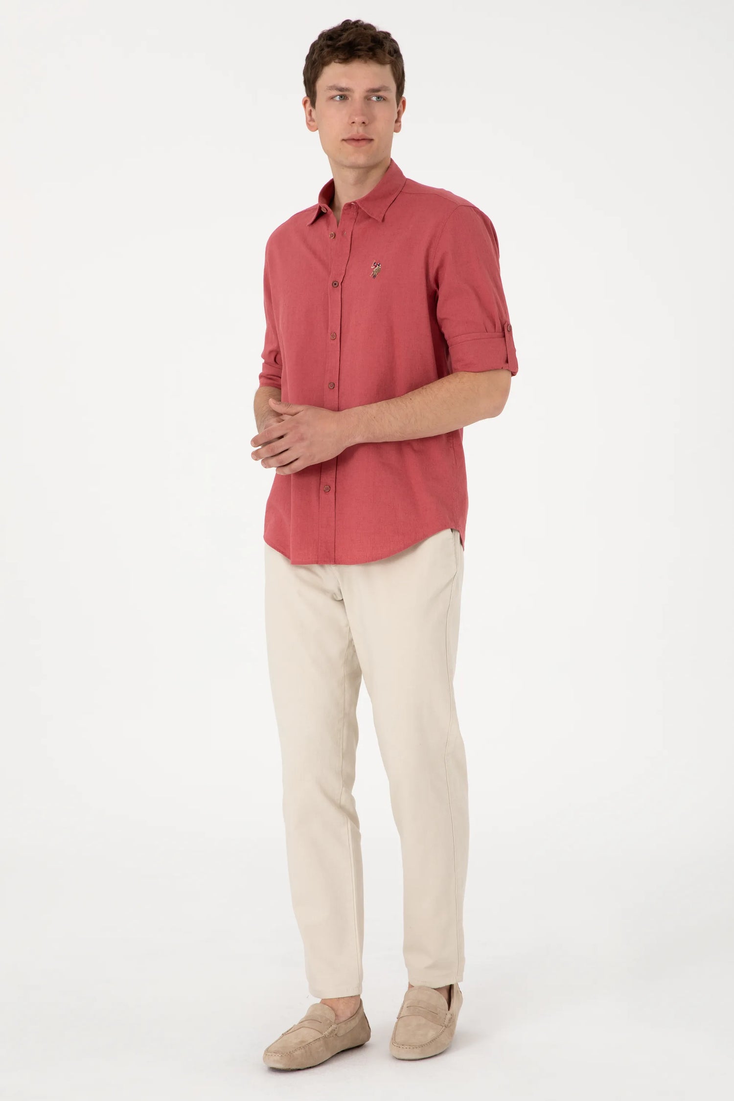 U.S. Polo Assn. Stone Men Stone Chinos SKU: G081SZ0780 2115343_VR049 Image 03