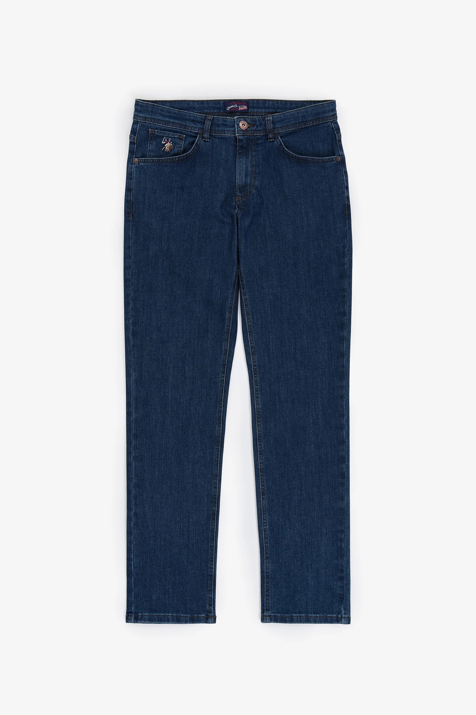 U.S. Polo Assn. Mid Blue Men Mid Blue Denim Trouser SKU: G081SZ0800 2226203_DN0022 Image 06