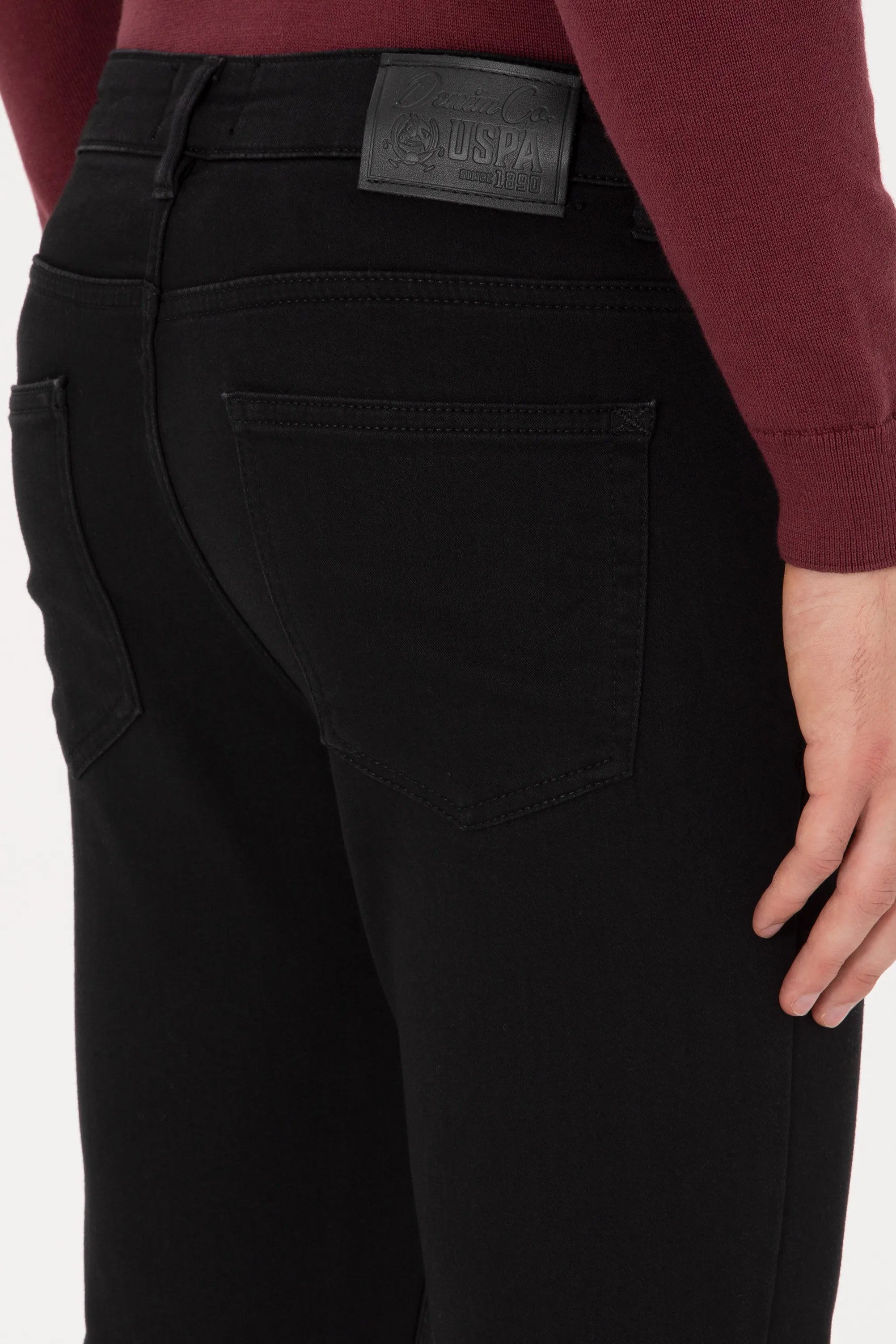 U.S. Polo Assn._Black_Black Slim Fit Jeans_G081SZ0800 2233791_DN0027_06